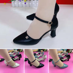 🔥🔥【Rozmiary 35-40】2026 Nowe damskie letnie modne buty na niskim obcasie