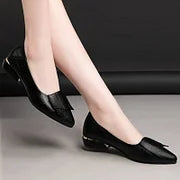 🔥🔥【Nowe modne buty damskie na rok 2026】🥿💥【Rozmiary 35-40】Nowe płaskie buty z miękkiej skóry, antypoślizgowe, wygodne i oddychające, modne i uniwersalne.