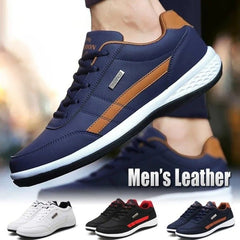 ✨50%OFF！【1 para 119 zł.】【38-48】 2024 nowe męskie ortopedyczne, wygodne skórzane trampki