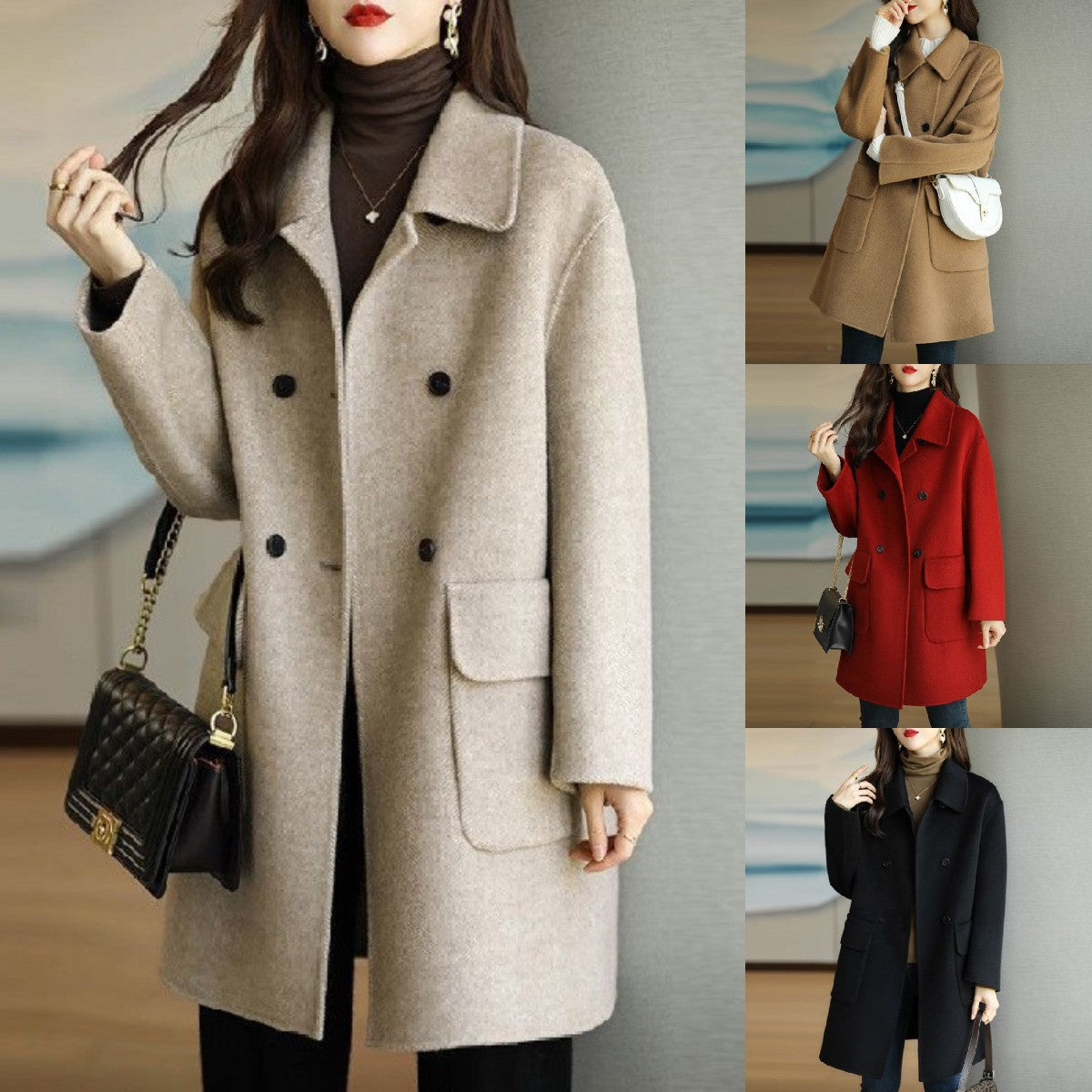 💖【S–5XL】Nowa jesienno-zimowa kurtka, wygodna i ciepła, modna i łatwa do łączenia