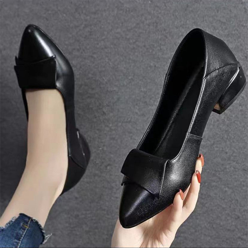 🔥🔥【Nowe modne buty damskie na rok 2026】🥿💥【Rozmiary 35-40】Nowe płaskie buty z miękkiej skóry, antypoślizgowe, wygodne i oddychające, modne i uniwersalne.