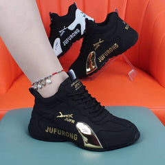 👟【36-44】Oddychające damskie trampki z miękką podeszwą