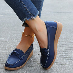🔥✨【Wygodne buty damskie】【35-43】Modne, oddychające, miękkie skórzane buty damskie