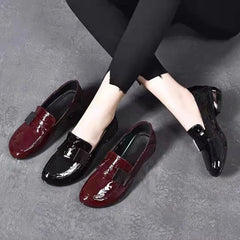 🎁【35-40】 2026 Nowe buty typu Mary Jane w stylu brytyjskim, z prawdziwej skóry, z miękką podeszwą i niskim obcasem