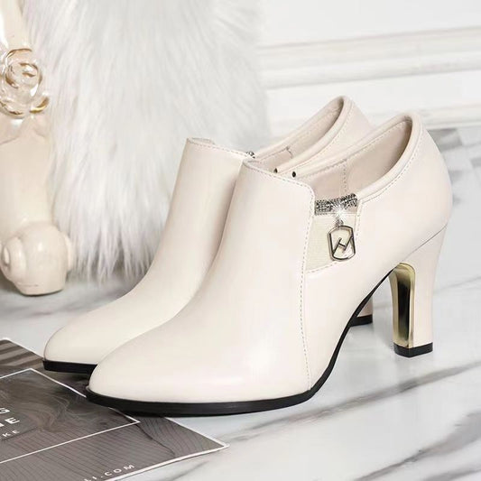 【35-40】👠 2026 Nowe botki na obcasie i szpiczastym nosku, stylowe i uniwersalne