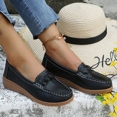 🔥✨【Wygodne buty damskie】【35-43】Modne, oddychające, miękkie skórzane buty damskie