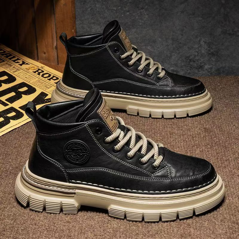 💥30% ZNIŻKI💪 Jesienno-zimowe buty męskie w stylu retro, w stylu brytyjskim