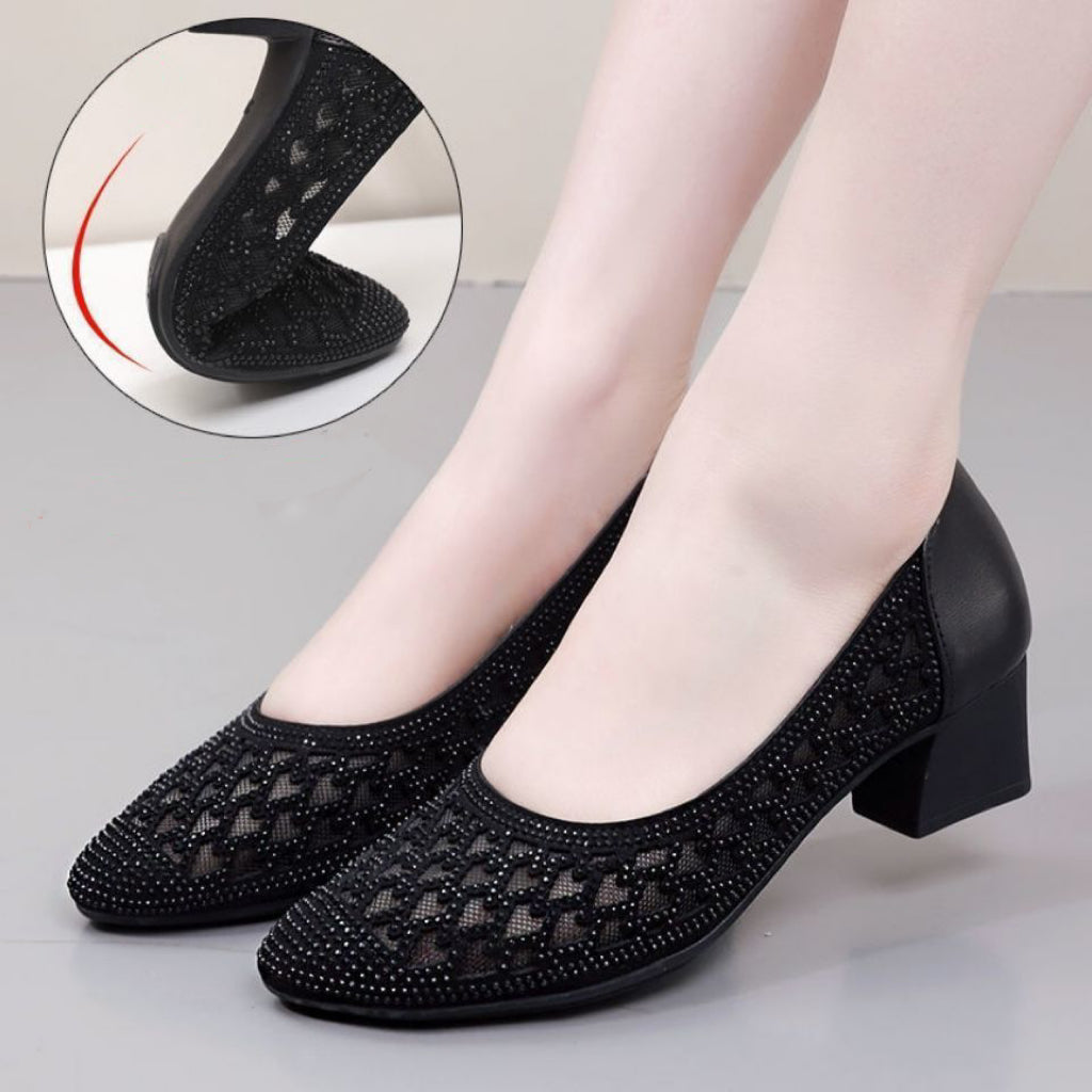 Wygodne buty damskie💖【35-41】Buty damskie antypoślizgowe wykonane z wydrążonej siateczki