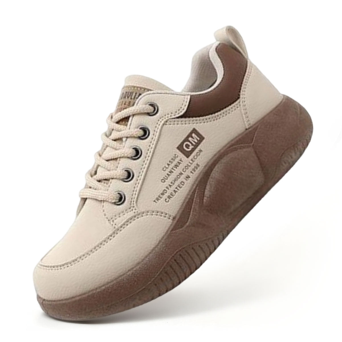 [Rozmiary 35-40] Stylowe, codzienne buty na platformie, miękka i wygodna podeszwa, nie powodują zmęczenia stóp podczas chodzenia.