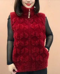 😍30% zniżki!【S-5XL】Ciepła kamizelka z polaru z norek, która łączy styl i ciepło