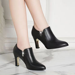 【35-40】👠 2026 Nowe botki na obcasie i szpiczastym nosku, stylowe i uniwersalne