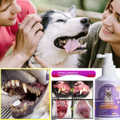 🐶🐱【😍30% zniżki!】Spray dezodorujący i czyszczący zęby dla psów i kotów