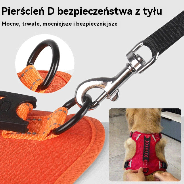 【5-30KG】Szelki dla psa bez ciągnięcia dla zwierząt domowych