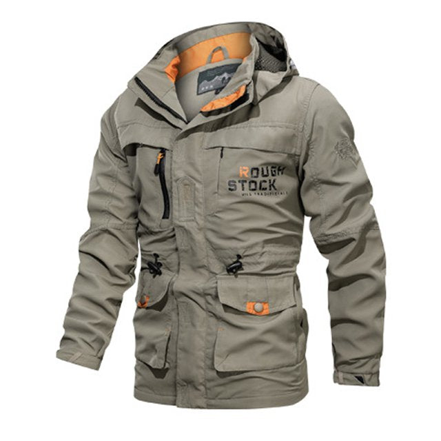 😍30% zniżki!【M-5XL】Męska kurtka outdoorowa, wodoodporna, wiatroszczelna, wytrzymała i długotrwała.