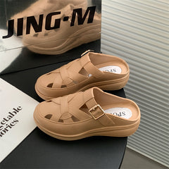 【36-41】 Lato 2026, nowy styl nude, wygodne i modne sandały
