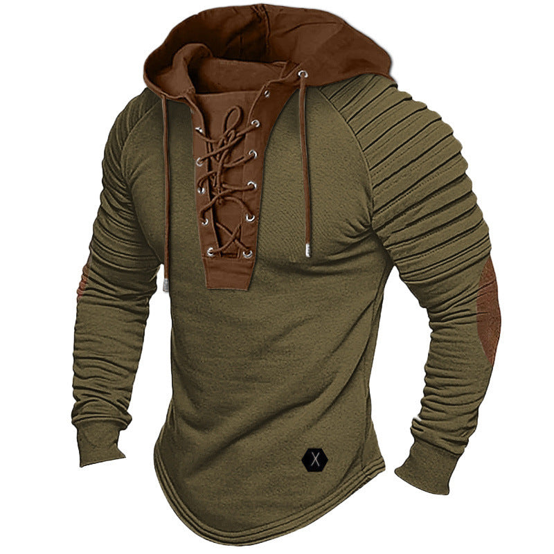 💥【S-3XL】Nowa męska luźna bluza z kapturem, idealna na wiosnę