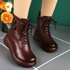 50%OFF！【35-40】--1 para 119 zł.🔥2025Jesienno-zimowe nowe buty retro z grubą podeszwą. 💥Dostępne w stylu normalnym i pluszowym