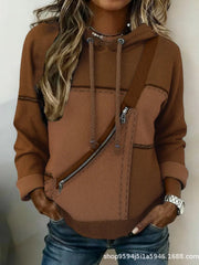 😍30% zniżki!🎀🎀【S-5XL】Damska bluza z długim rękawem i kapturem z nadrukiem