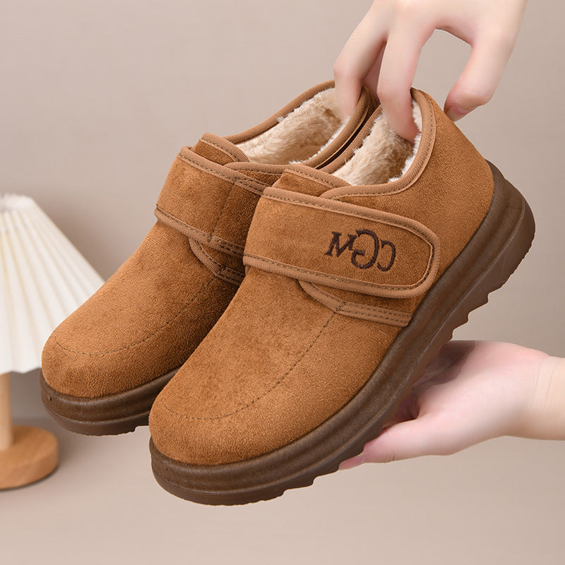Buty zimowe damskie😍30% zniżki!🔥【36-41】Modne, zimowe, krótkie buty w nowym stylu dla kobiet z pluszowymi śniegowcami