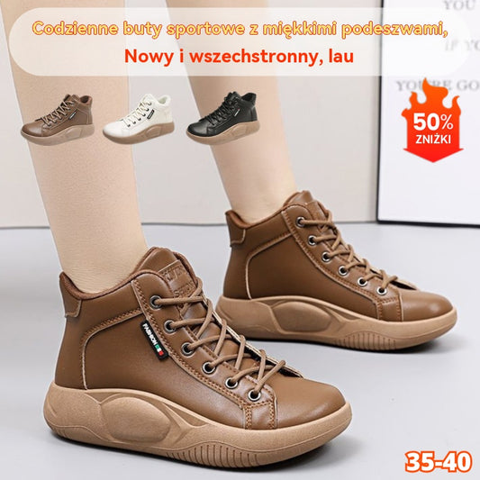 😍30% zniżki!🔥【35-43】2026 Nowe buty retro rockowe, gruba skórzana podeszwa, stylowe i uniwersalne buty codzienne.