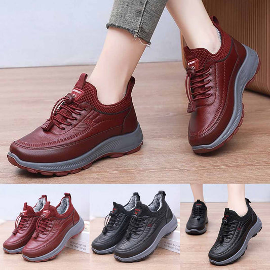 🌈⛄【35-41】Nowe damskie trampki na rok 2025 charakteryzują się miękką podeszwą i cholewką z miękkiej skóry, dzięki czemu idealnie nadają się do noszenia jesienią i zimą.