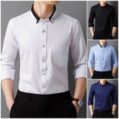 🔥【1 za 119 zł.】🏆【S-4XL】👔2025 Nowa oddychająca męska koszula biznesowa casualowa
