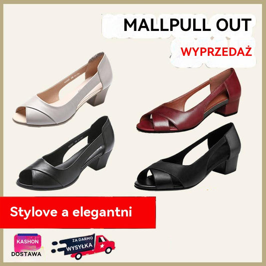 Sandały damskie👠【35-40】Nowe sandały, wygodne na niskim obcasie, stylowe i eleganckie