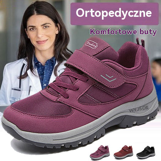 😍30% zniżki!【36-41】 Damskie antypoślizgowe buty ortopedyczne z podparciem łuku stopy