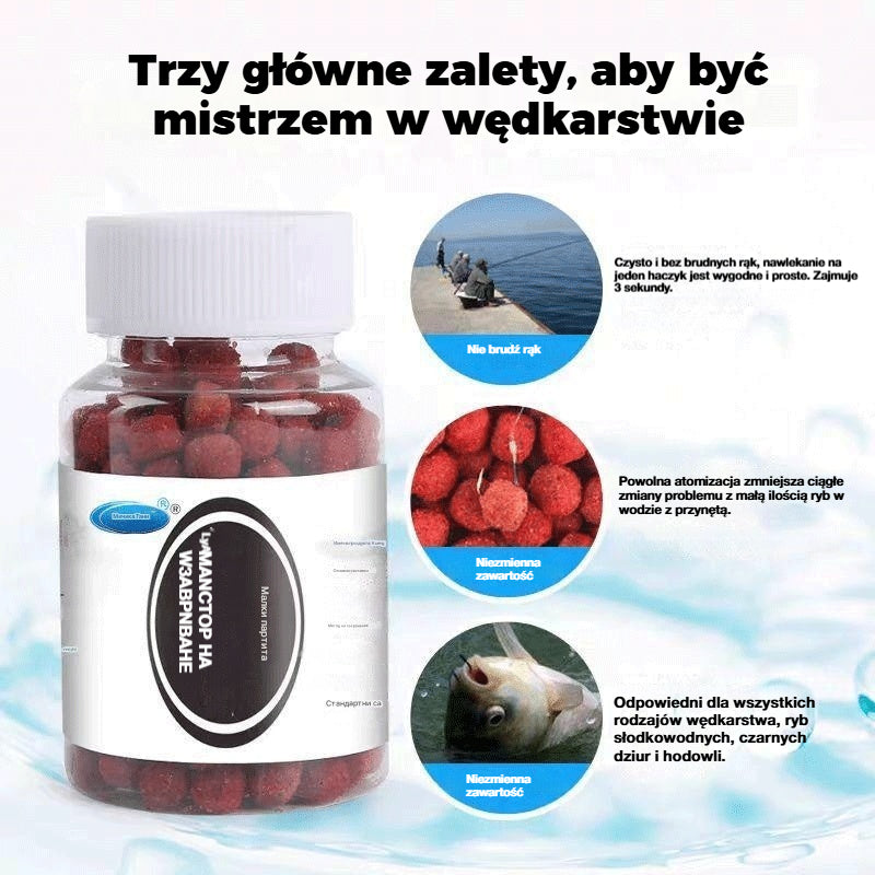🔥🔥4 butelki【Natychmiastowe brania】🐠🐋 Atraktor wędkarski z świeżym białkiem zwierzęcym