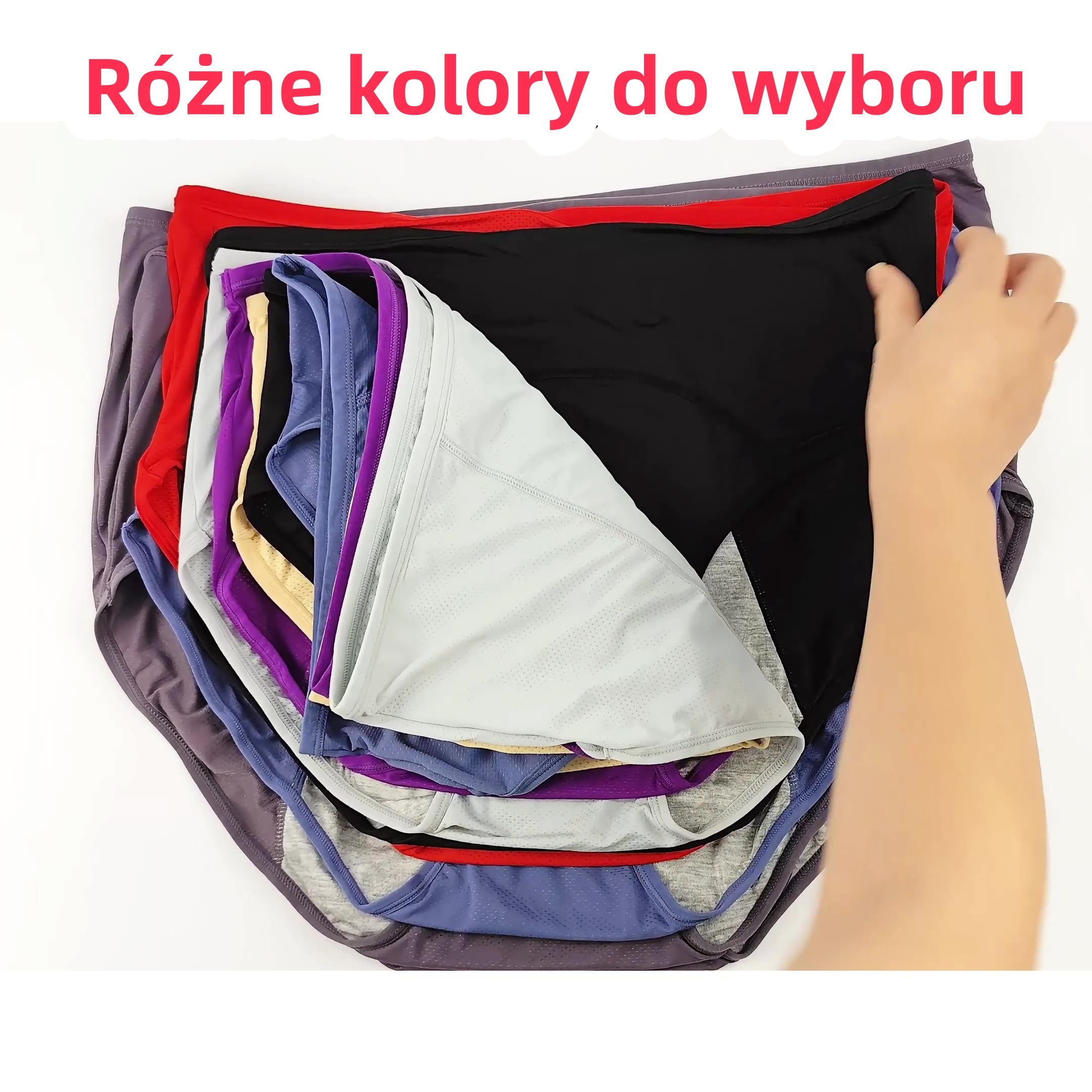 【50% OFF】🔥【Opakowanie 3 sztuk】 nowe, ulepszone majtki z wysokim stanem, odporne na przeciekanie - wygodne i przyjazne dla skóry