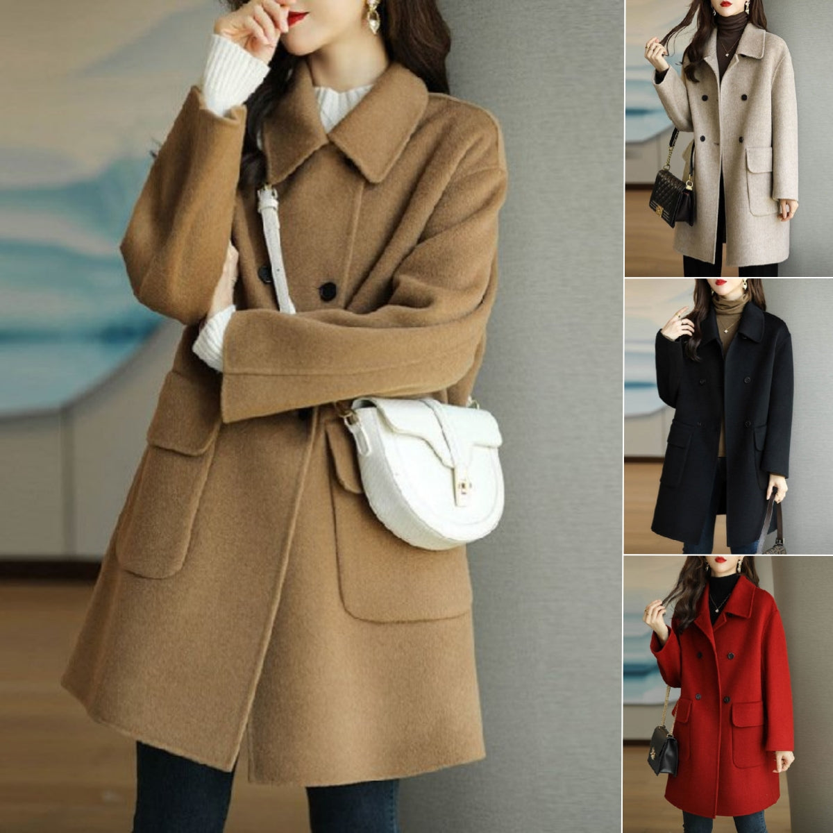 💖【S–5XL】Nowa jesienno-zimowa kurtka, wygodna i ciepła, modna i łatwa do łączenia