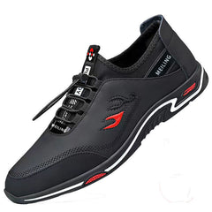 👞Trampki męskie, 【39-44】✅ antyzapachowe ✅ miękka skórzana podeszwa ✅ modne i uniwersalne
