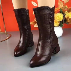 🍂【35-40】2025 nowe jesienno-zimowe buty ze skóry kaszmirowej