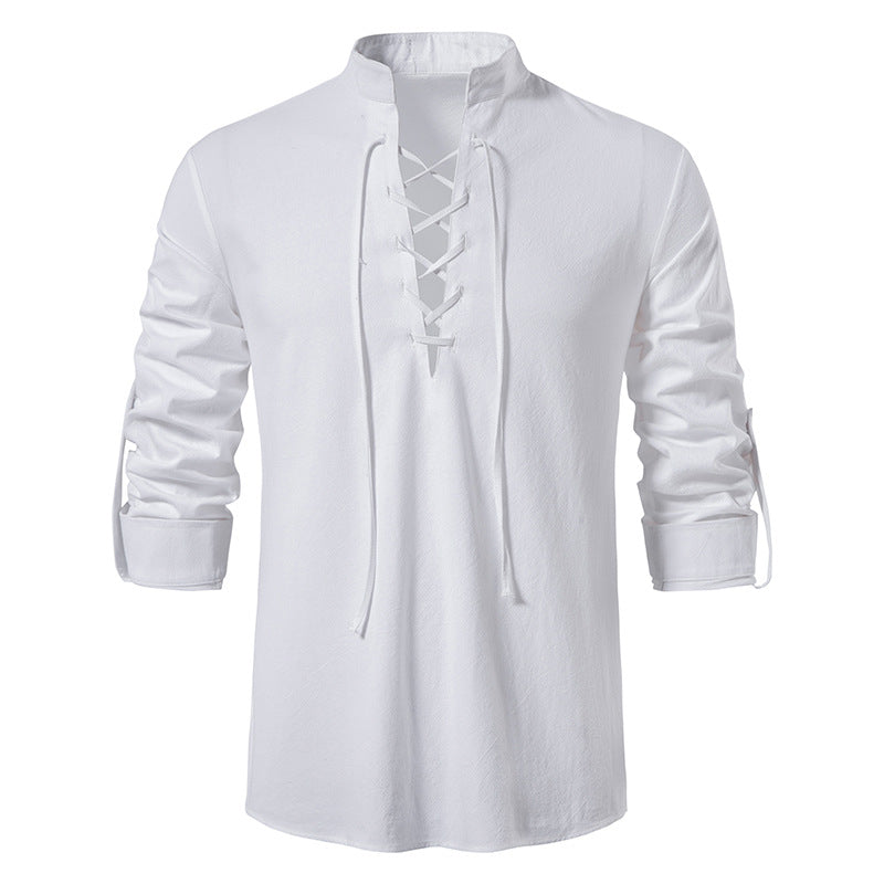【Promocja 45% OFF】【S-3XL】Męska i oddychająca koszula z bawełny i lnu