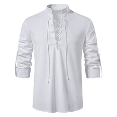 【Promocja 45% OFF】【S-3XL】Męska i oddychająca koszula z bawełny i lnu