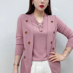 🎁💕【M-5XL】Panie, sprawdźcie tę nową koszulkę! Wykonana z czystej bawełny, jest miękka i ciepła.