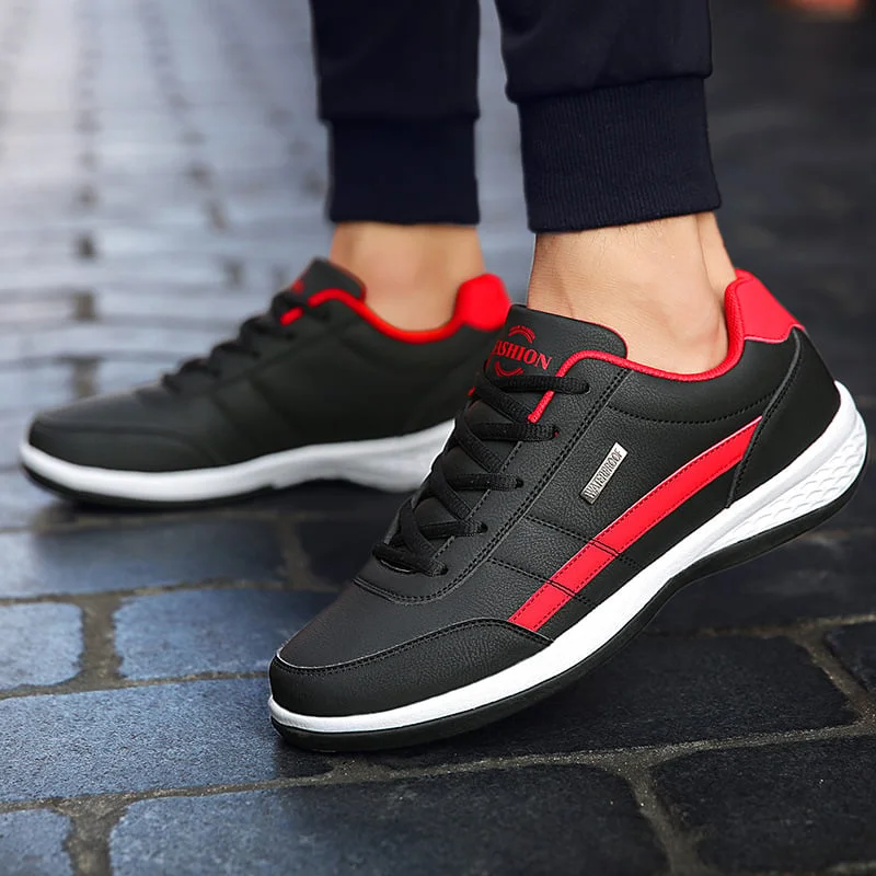 ✨50%OFF！【1 para 119 zł.】【38-48】 2024 nowe męskie ortopedyczne, wygodne skórzane trampki