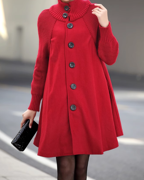 👗[50% zniżki🔥🔥]【M-5XL】Nowy, swobodny, średniej długości wełniany płaszcz