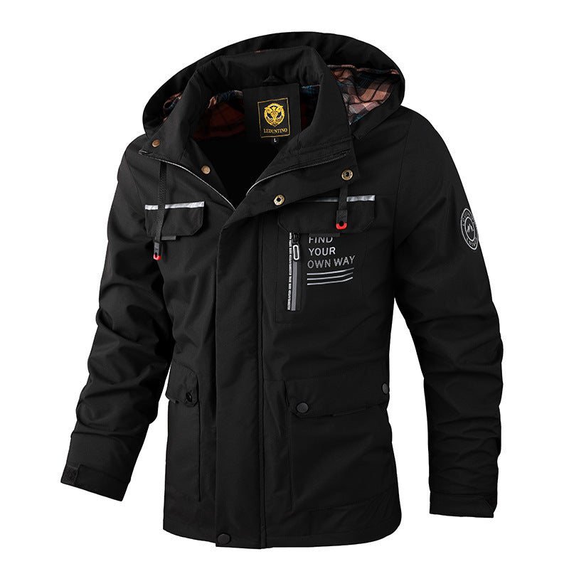 🔥🔥【Wyprzedaż odzieży zimowej‼】【M-6XL】Grube, ciepłe, wiatroszczelne i wodoodporne płaszcze na jesień/zimę, odpowiednie zarówno dla mężczyzn, jak i kobiet.