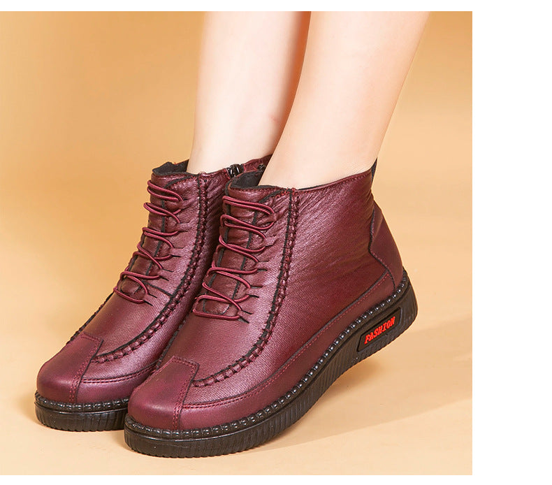 😍30% zniżki!【35-43】--1 para 129 zł.，Nowe botki z miękką podeszwą na jesień-zimę 2025, grube i ciepłe