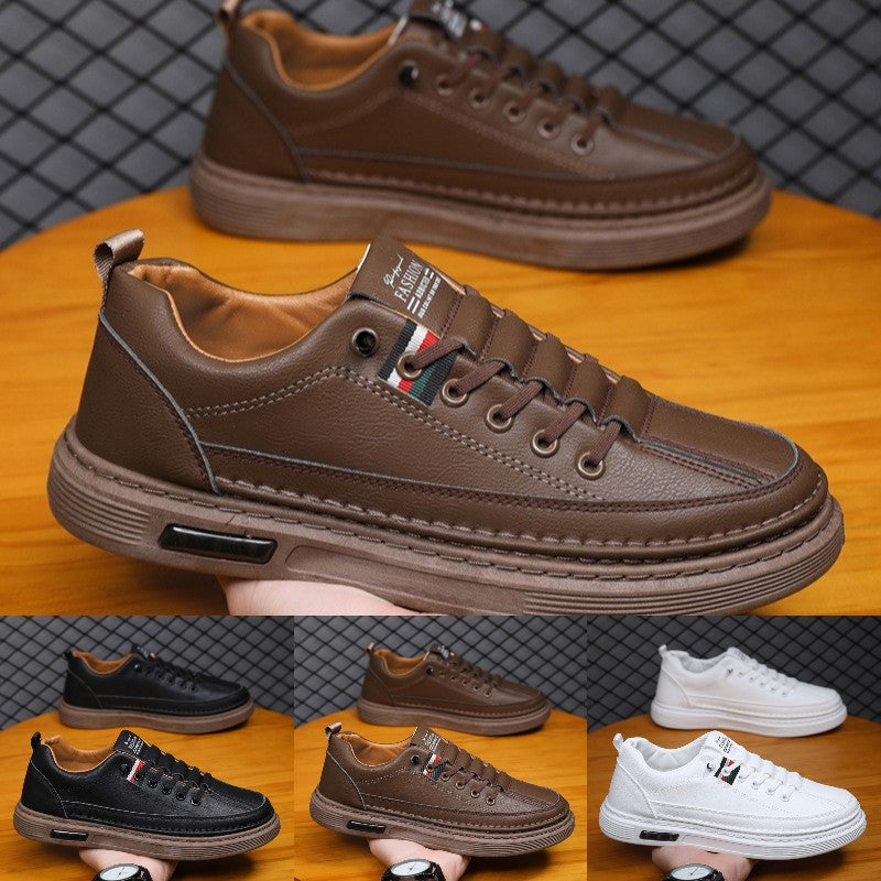 【39-44】-1 pereche 139 lei，2025 Buty męskie wykonane z wysokiej jakości skóry, casualowe i wygodne