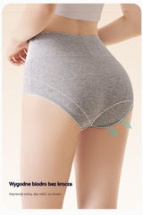 💖Ostatni dzień na 50% zniżki – 【Zestaw 6 sztuk】M-3XL，Wysoki stan, podnoszenie bioder, wysokiej jakości bawełna✨️ (45–95 kg)