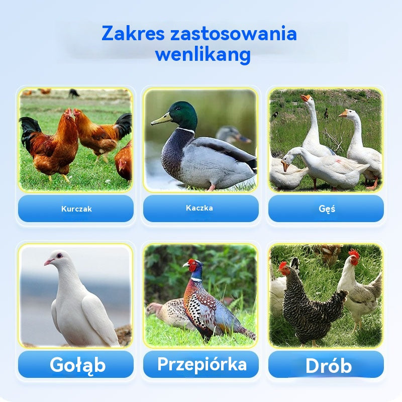 【Kup jeden, a drugi dostaniesz gratis】🐔🦆Ogólne leczenie kur, kaczek i gęsi chorych, stojących w miejscu, niejedzących, przeziębionych, chrapiących i cierpiących na biegunkę.