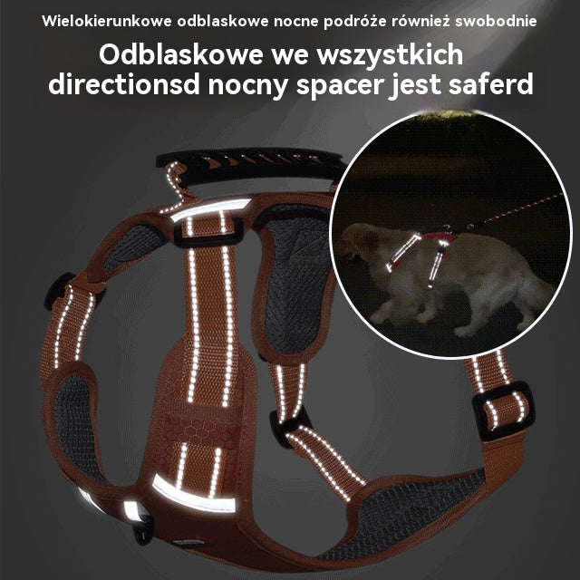 【5-30KG】Szelki dla psa bez ciągnięcia dla zwierząt domowych