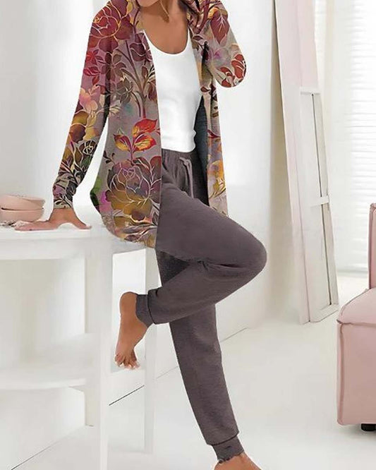 💃 Nowa oferta, kup 1 i otrzymaj 1 gratis 💖【S-3XL】 Nowy, prosty bawełniany komplet na jesień i zimę 2026