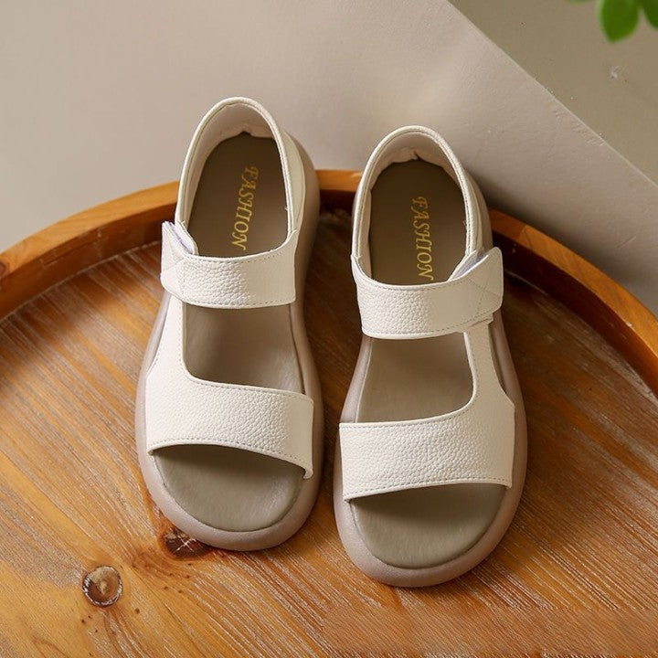 50% zniżki – 👡【35-43】Letnie retro sandały z miękkiej skóry, wygodne z miękką podeszwą