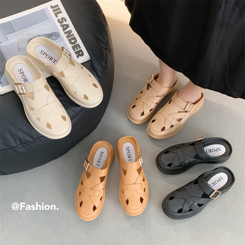 【36-41】 Lato 2026, nowy styl nude, wygodne i modne sandały