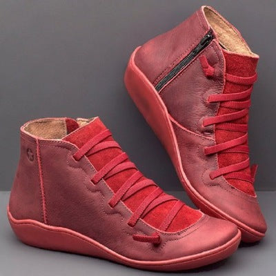 【35-43】Nowe buty damskie duży rozmiar krótkie Casual Boots