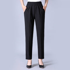 😍30% zniżki! 【Zalecana waga (45-82 kg)】Spodnie casualowe w nowym stylu z 2026 r. dla osób w średnim i starszym wieku, z podszewką z polaru i pogrubionym materiałem, zapewniające ciepło zimą