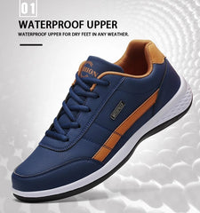 ✨50%OFF！【1 para 119 zł.】【38-48】 2024 nowe męskie ortopedyczne, wygodne skórzane trampki